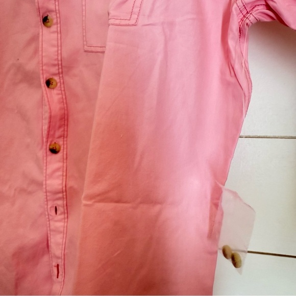 NWOT FREE PEOPLE We The Free Freddie Shirt Button Down Fairy Tale Pink XS/S - Picture 10 of 16